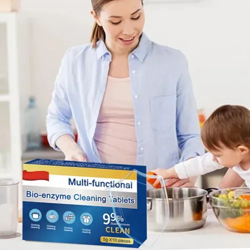 Multifunctional Bioenzyme Cleaning Tablets