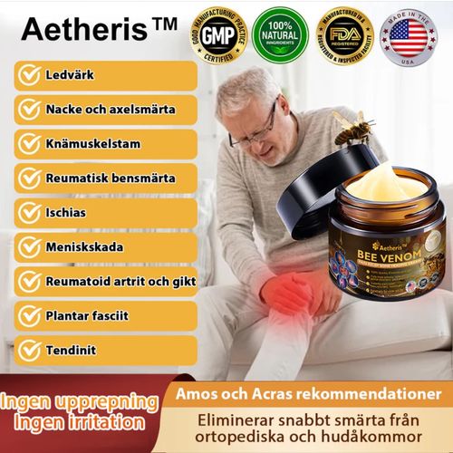 Aetheris™ Bee Venom Arthritis Treatment Cream (👩🏼‍⚕️Especially for Older Adults)