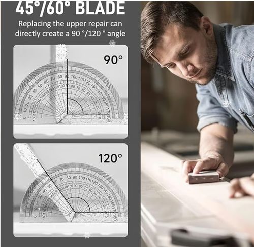 Precision Plasterboard 45°-60° Cutter（With 10 blades）
