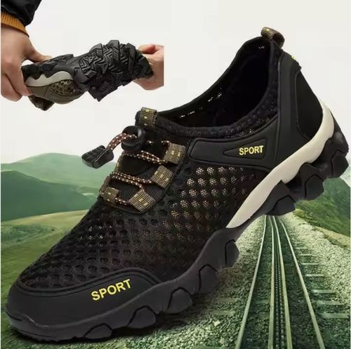 👟Breathable mesh running shoes: non-slip, soft-soled, versatile sports shoes✨