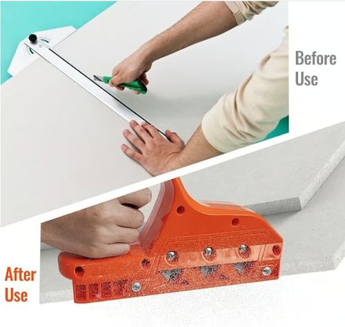 Precision Plasterboard 45°-60° Cutter（With 10 blades）