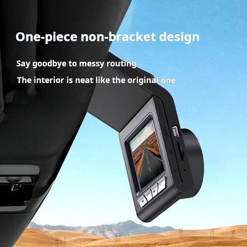 Self-adhesive HD Dash Camera 1080p 2.55 Million Pixel Cyclic Recording Car Driving Auto Recorder NO card Full Screen With Nigh