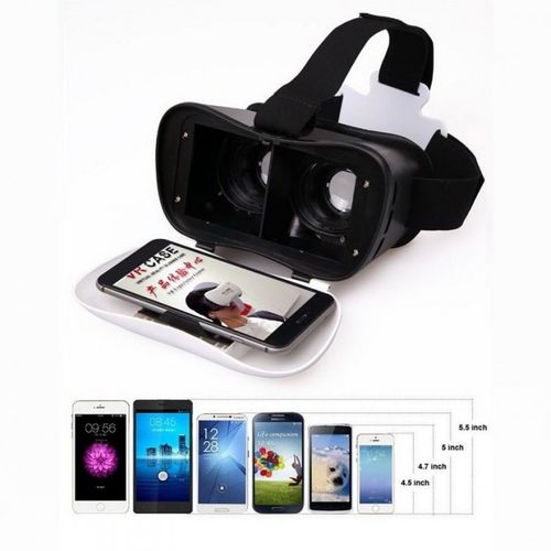 VR Virtual Reality 3D Glasses Box Stereo VR Google Cardboard Headset Helmet for IOS Android Smartphone VR