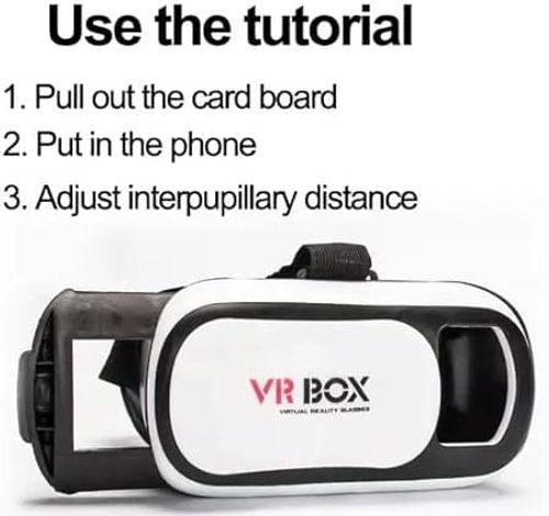 VR Virtual Reality 3D Glasses Box Stereo VR Google Cardboard Headset Helmet for IOS Android Smartphone VR