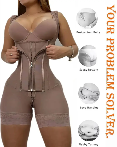 Fajas Post Surgery Tummy Tuck Compression Garment for Women Shapewear Slimming Reducing Shapewear without Bra
