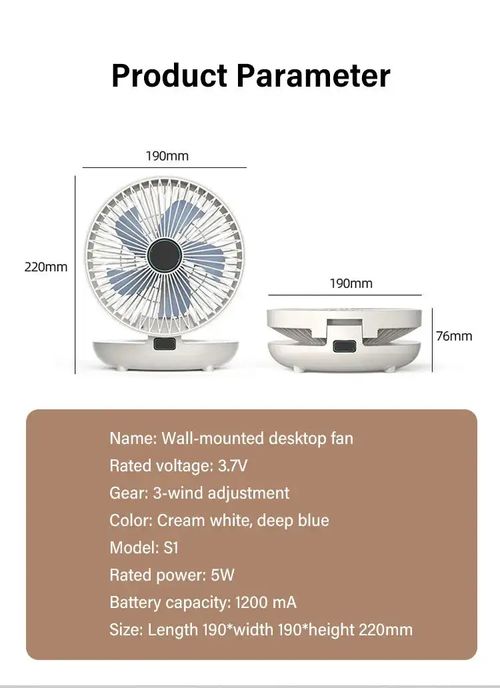 Household Dual-use Kitchen Fan