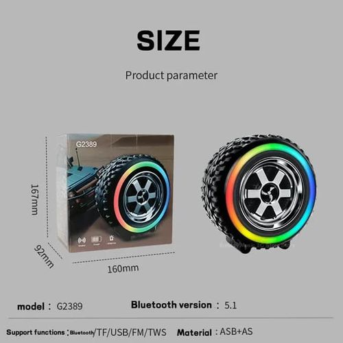 Wheel wireless Bluetooth Speaker
