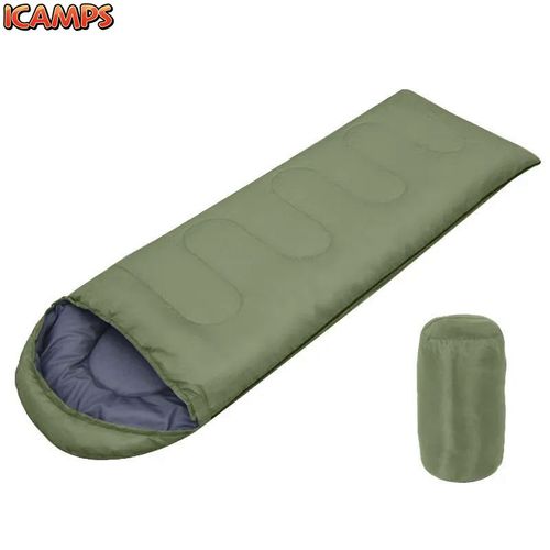 ICAMPS Spring and Summer Sleeping Bag Fishing Camping Equipment Hunting Tent Bed Men's School Travel Sports Survival Evening For Women