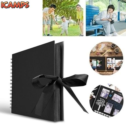 ICAMPS DIY Craft Album Scrapbooking Picture Album 1PC Photo Albums Scrapbook Paper for Wedding Anniversary Gifts Memory Books