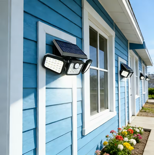 Tri-fold Solar Light