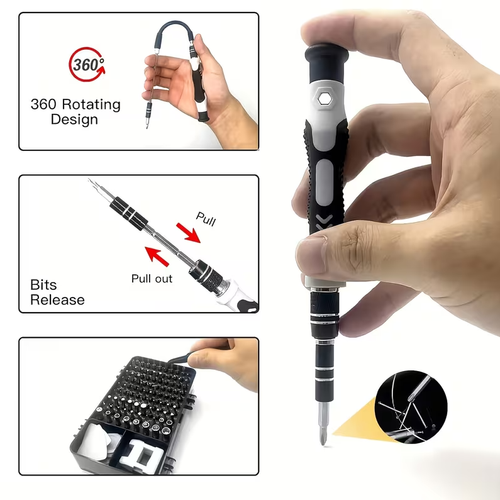 115-Piece Precision Screwdriver Set