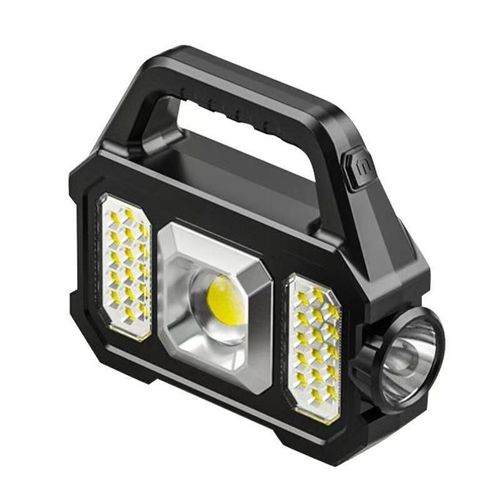 Solar-Powered LED Spotlight