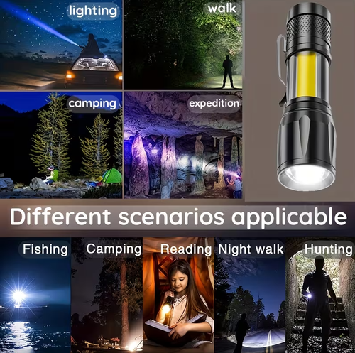 Multi-Function Mini LED Flashlight
