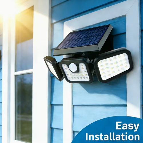 Tri-fold Solar Light
