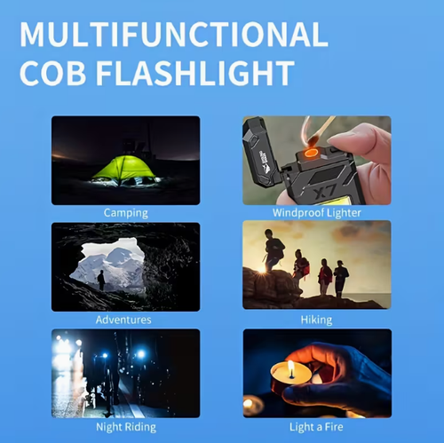 2-in-1 multifunctional lighter and torch