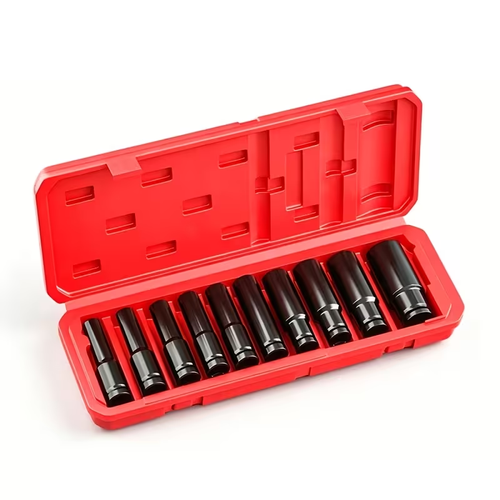 10-Piece Extended Hex Socket Set