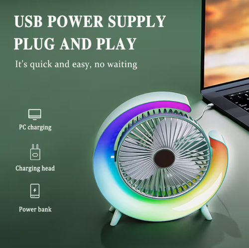 Portable Desktop USB Mini Fan