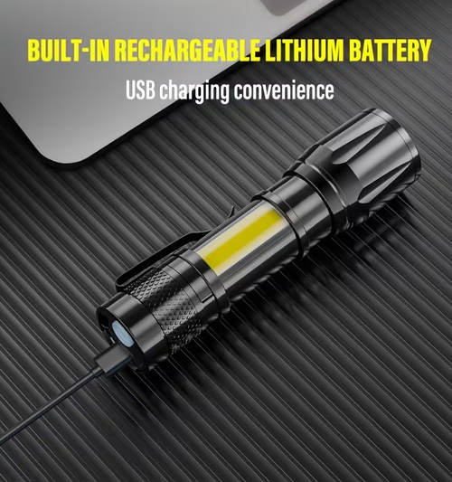 Multi-Function Mini LED Flashlight