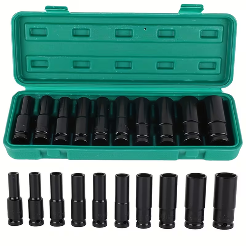 10-Piece Extended Hex Socket Set