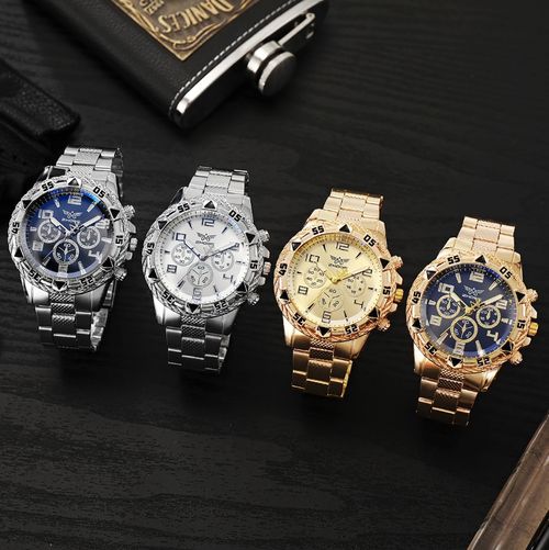 Gold Fashion Men's Watch