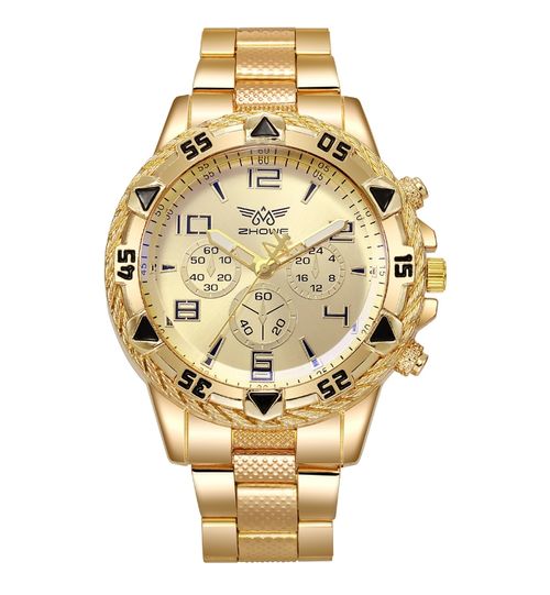 Gold Fashion Men's Watch