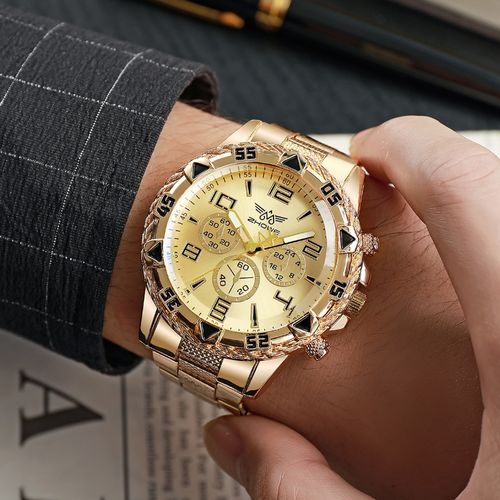 Gold Fashion Men's Watch