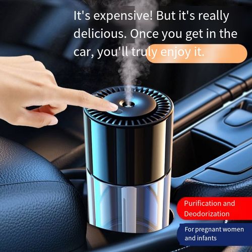 Smart aroma diffuser removes odors