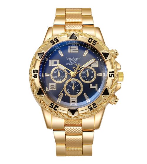 Gold Fashion Men's Watch