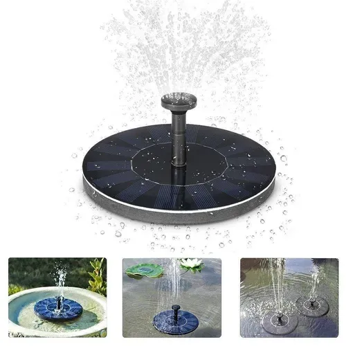 🔥Why choose ordinary when you can have MAGIC? 🌱Solar-Powered Fountain 6 Nozzles Design × Auto-Charging × Whisper-Quiet Operation Perfect for：🌸Garden Decorations 🐠Pond Oxygenation 🧘Zen Landscapes 💦No cords, no limits - Let nature power your paradise