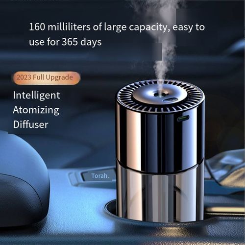 Smart aroma diffuser removes odors