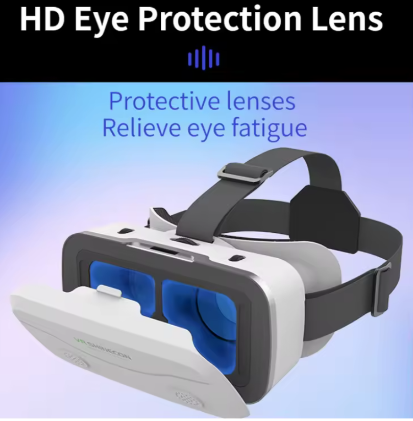 Consola de jogos tudo-em-um para filmes 3D, óculos de realidade virtual imersivos vrshinecon