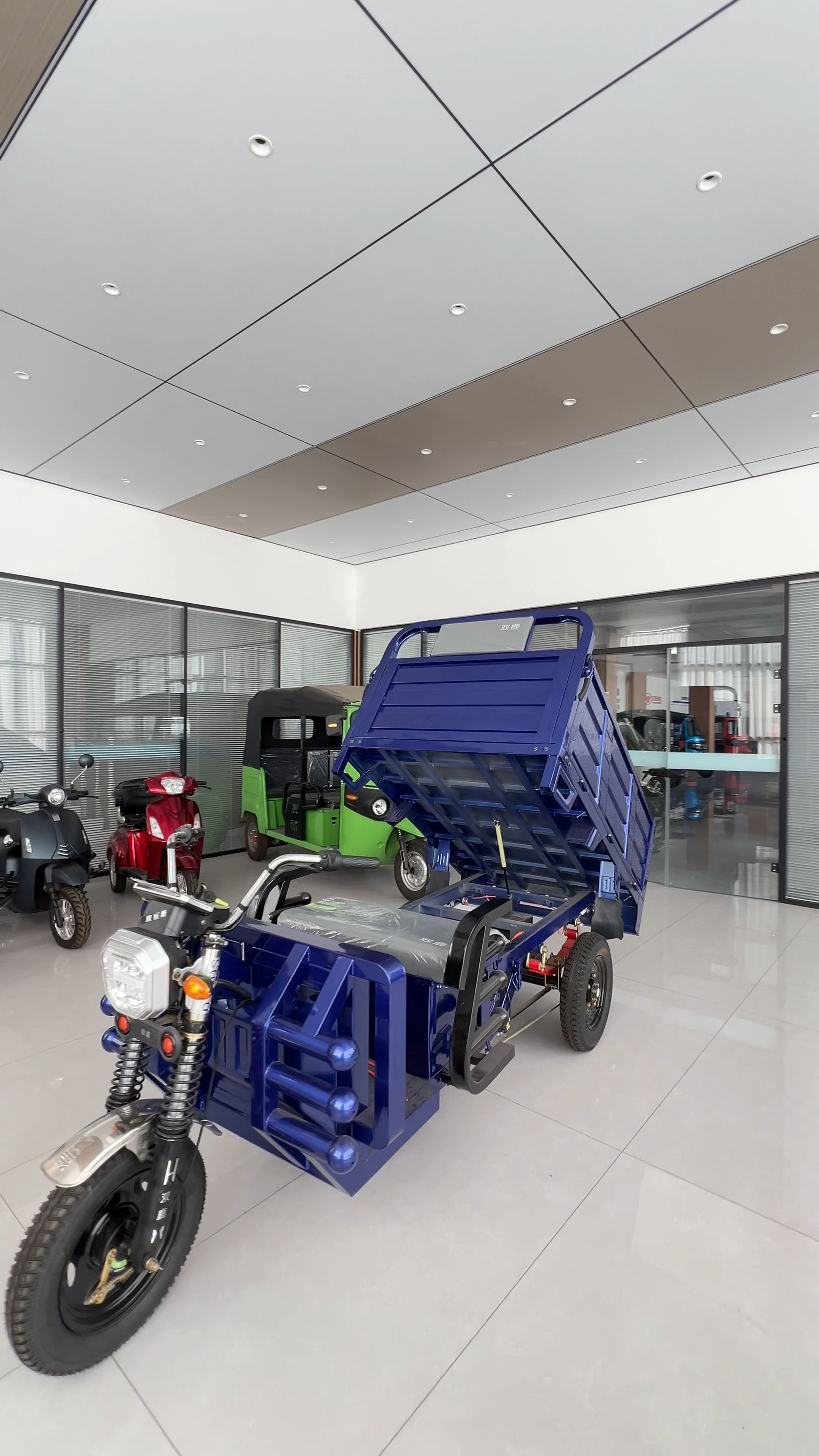 Heavy-Duty Electric Cargo Tricycle with Hydraulic Tipping – Agricultural & Household Use in Nigeria
