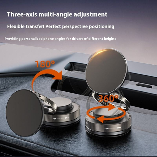 Magnetic phone stand, vacuum suction cup navigation car phone holder, desktop folding desktop foldable portable lazy stand