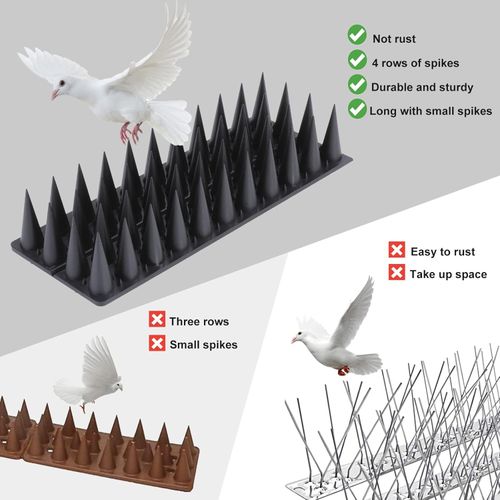 Bird Guard Spikes for Squirrel Cat Raccoon and Other Small Animals
