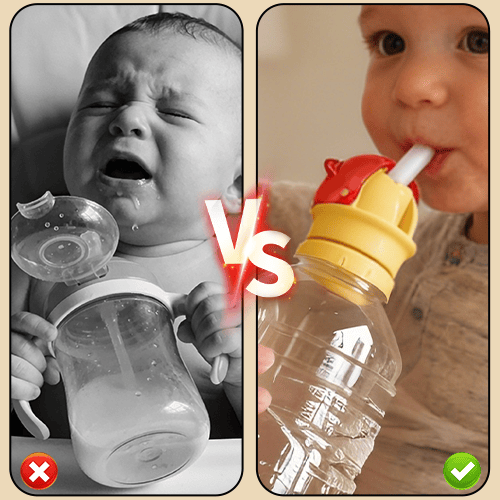 water bottle straw lid