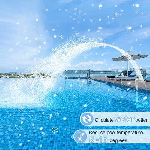 Pool Fountain Waterfall Sprayer