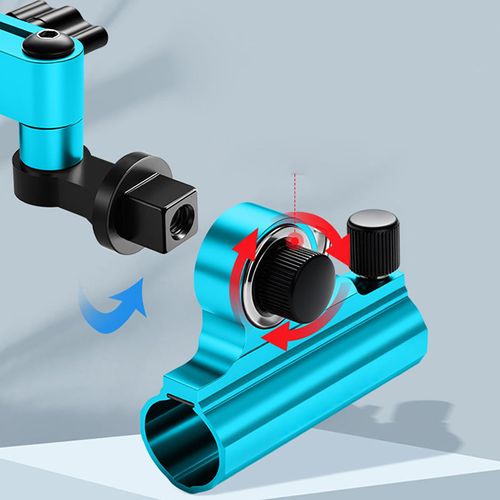 360° rotatable fishing rod holder for the fishing box