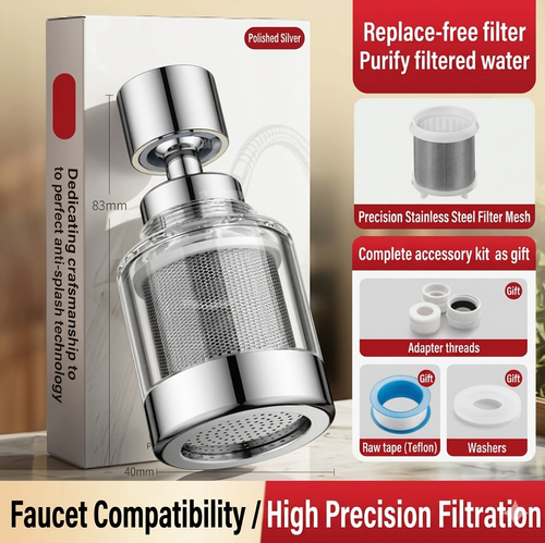 Stainless Steel Faucet Filter