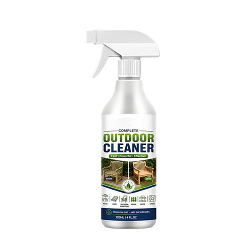 Outdoor Surface Cleaner Spray, Fast Acting Stain Remover for Patio, Wooden Furniture