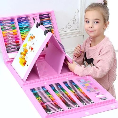 Deluxe 6-In-1 Art Creativity Set