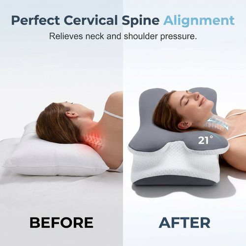 Cooling Memory Foam Neck Pillow