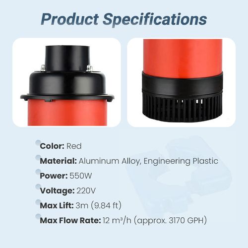 2-in-1 Pond Aerator  Pump