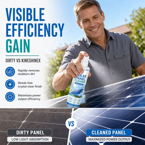 solar panel cleaning spray