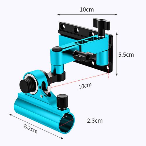 360° rotatable fishing rod holder for the fishing box