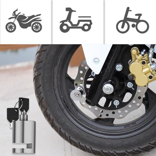 Anti-Theft Motorcycle Disc Lock
