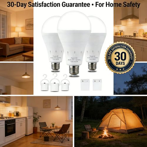 Rechargeable Emergency Light Bulbs