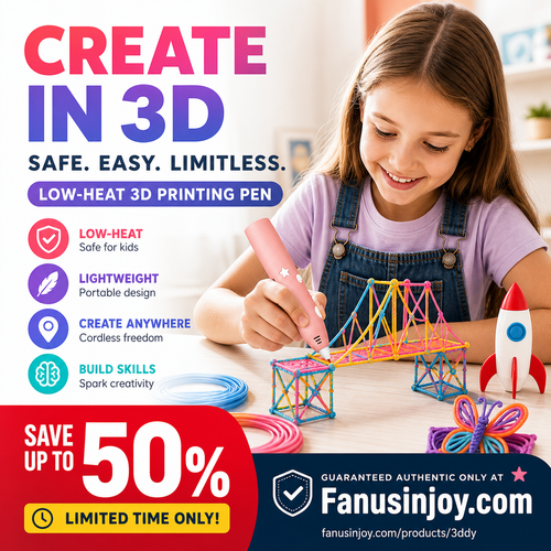 Kids Wireless 3D Printing Pen