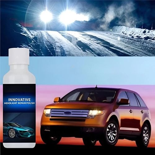 Car headlight repair fluid