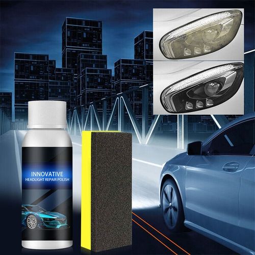 Car headlight repair fluid