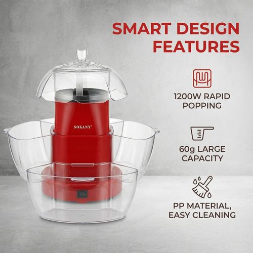 Automatic Hot Air Popcorn Maker